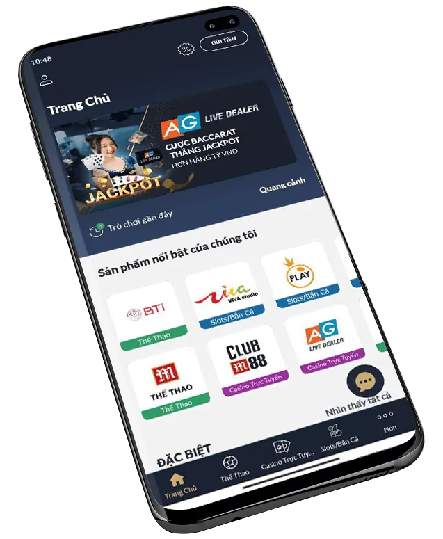 Đa dạng trò chơi Casino
