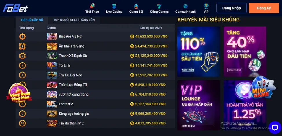 Nạp Tiền Vào Spobet